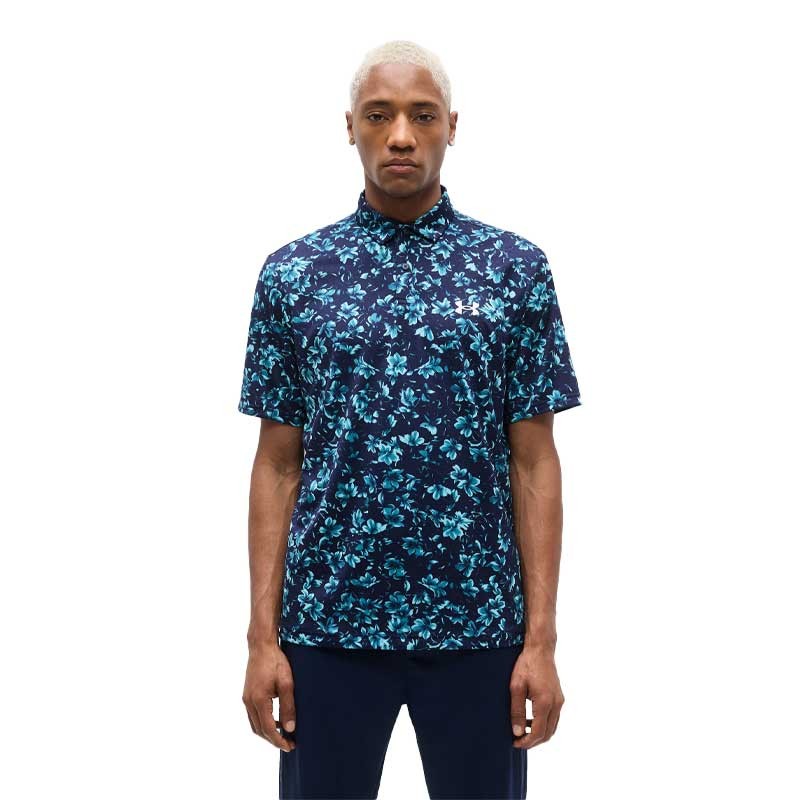 Polo Femme Under Armour Matchplay Hazard Navy – Confort, Fraîcheur & Protection UV
