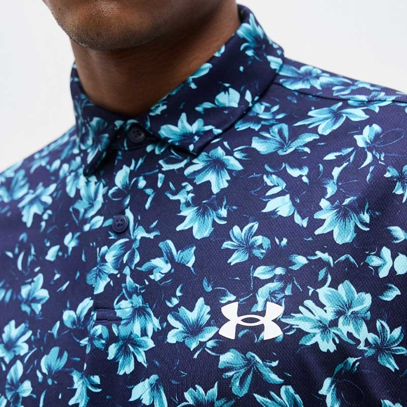 Polo Femme Under Armour Matchplay Hazard Navy – Confort, Fraîcheur & Protection UV