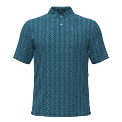 Polo Golf Under Armour Drive Chill Boundless Blue - Camo & Iso-Chill
