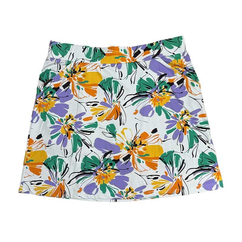 Jupe Golf Femme Chiberta Hana - Fleurie, Fluide & Sous-Short Intégré