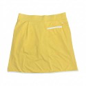 Jupe-Short Golf Femme Chiberta Suri Jaune - Stretch, Fluide & Poches