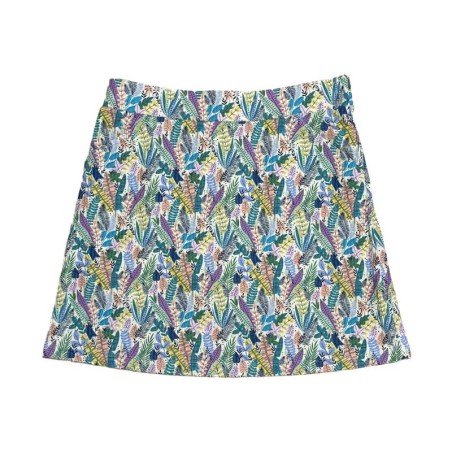 Jupe-Short Golf Femme Chiberta Asia - Imprimé Feuillage & Fluide