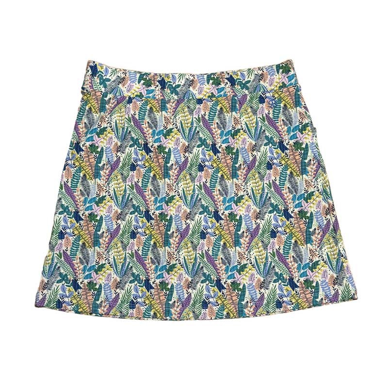Jupe-Short Golf Femme Chiberta Asia - Imprimé Feuillage & Fluide