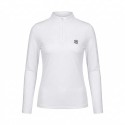 Polo Golf Femme Chiberta Iolo Blanc - Stretch & Ultra-Léger