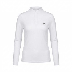 Polo Golf Femme Chiberta Iolo Blanc - Stretch & Ultra-Léger