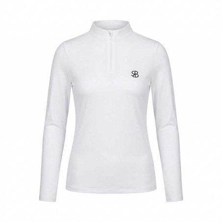 Polo Golf Femme Chiberta Iolo Blanc - Stretch & Ultra-Léger