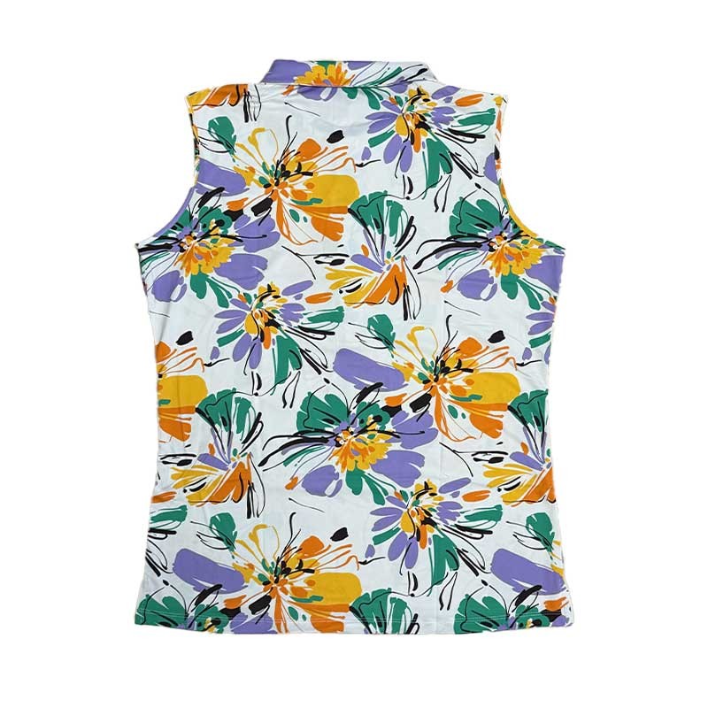 Polo Golf Femme Chiberta Lily - Sans Manches & Imprimé Floral