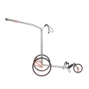 JuCad Phantom Titan Rosé 3.0 - Chariot de Golf Électrique Titane & Or Rose