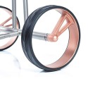 JuCad Phantom Titan Rosé 3.0 - Chariot de Golf Électrique Titane & Or Rose