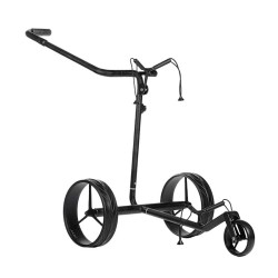 JuCad Carbon Travel Nero SV 3.0 - Chariot Golf Électrique Carbone Noir Mat