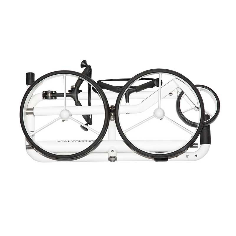 JuCad Carbon Travel Bianco SV 3.0 - Chariot Golf Électrique Carbone Blanc