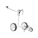 JuCad Carbon Travel Bianco SV 3.0 - Chariot Golf Électrique Carbone Blanc