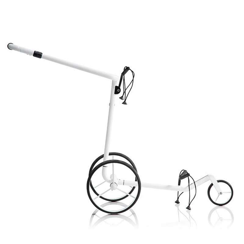 JuCad Carbon Travel Bianco SV 3.0 - Chariot Golf Électrique Carbone Blanc
