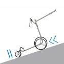 JuCad Carbon Travel Bianco SV 3.0 - Chariot Golf Électrique Carbone Blanc
