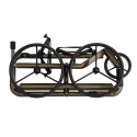 JuCad Carbon Travel Verde Black 3.0 - Chariot Golf Carbone Irisé