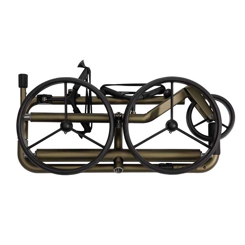 JuCad Carbon Travel Verde Black 3.0 - Chariot Golf Carbone Irisé