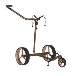 JuCad Carbon Travel Verde Rosé 3.0 - Chariot Golf Carbone & Or Rose