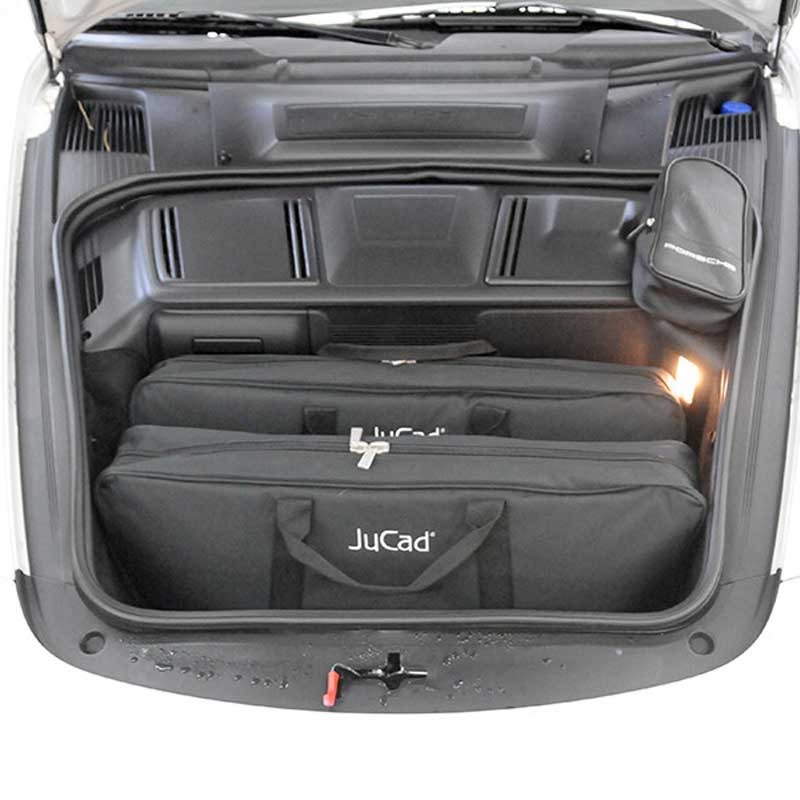 JuCad Carbon Travel Verde Rosé 3.0 - Chariot Golf Carbone & Or Rose