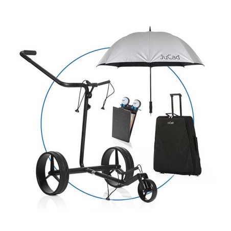 Chariot de golf électrique JuCad Carbon Drive Classic 3.0 ultra léger | RouteDuGolf
