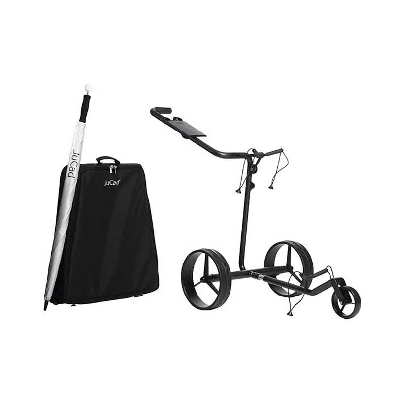 Chariot de golf électrique JuCad Carbon Drive Classic 3.0 ultra léger | RouteDuGolf