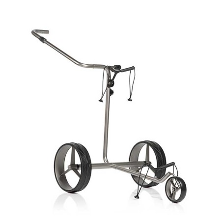 Chariot de golf électrique JuCad Drive 3.0 inox | Léger & premium