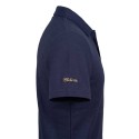 Polo Golf Femme Chiberta Aral Marine - Stretch & Détails Or