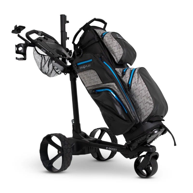 Chariot Golf MGI Eboost Black Matte | routedugolf.com