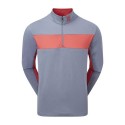 Pull Golf Homme FootJoy Engineered Chest Stripe Chill-Out - Stretch