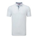 Polo FootJoy Figure Print Lisle - Confort et Style pour Golfeurs | Route du Golf