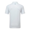 Polo FootJoy Figure Print Lisle - Confort et Style pour Golfeurs | Route du Golf