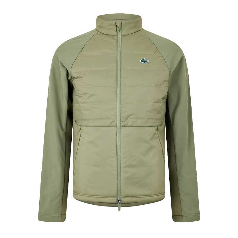 Veste Lacoste Matelassée Col Montant | Élégance et Confort pour un Style Sportif