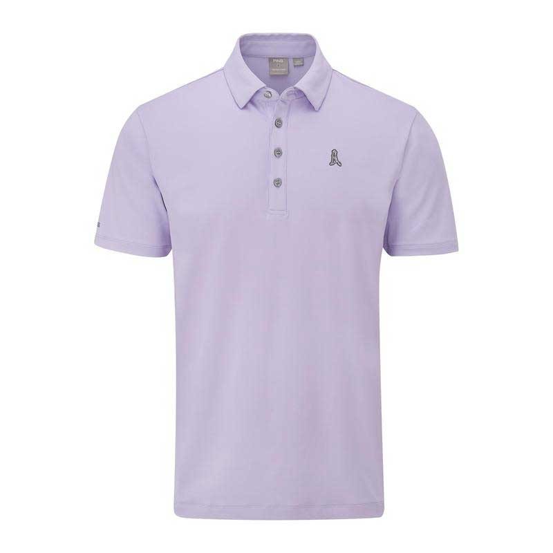 Polo Golf Homme Ping Mr. Ping Lilas - Performance & Style Classique