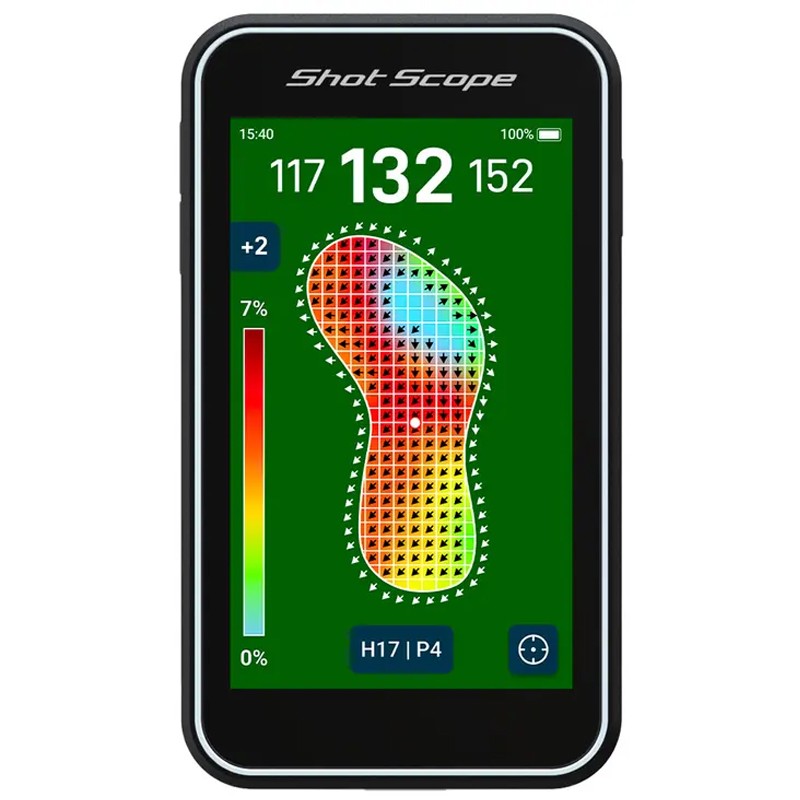 Shot Scope H50 : GPS Golf Portable Grand Écran | La Route du Golf