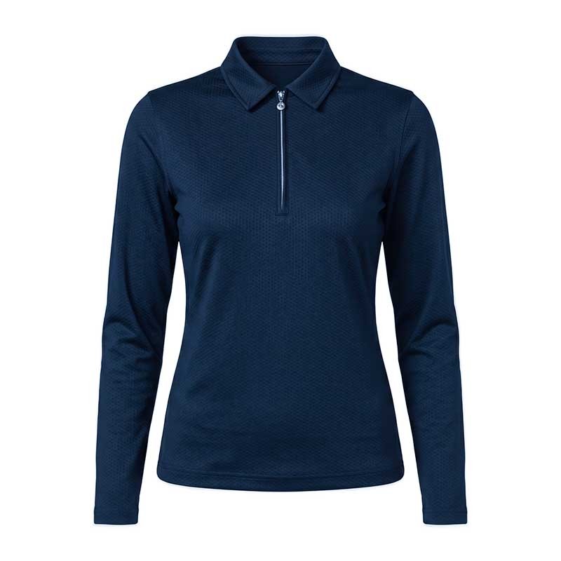Polo Golf Manches Longues Femme Daily Sports Peoria LS - Stretch