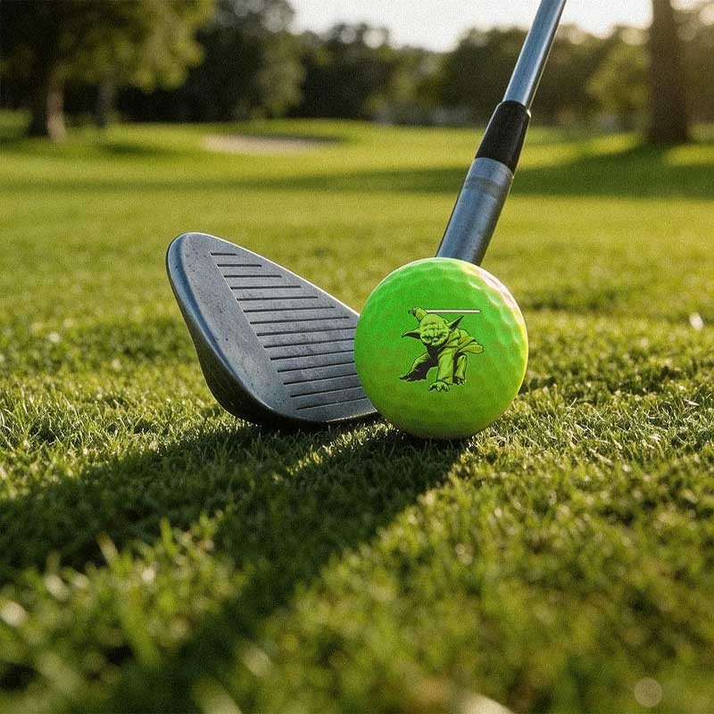 Coffret Balles de Golf Volvik Star Wars Yoda - Vertes & Vivid Soft