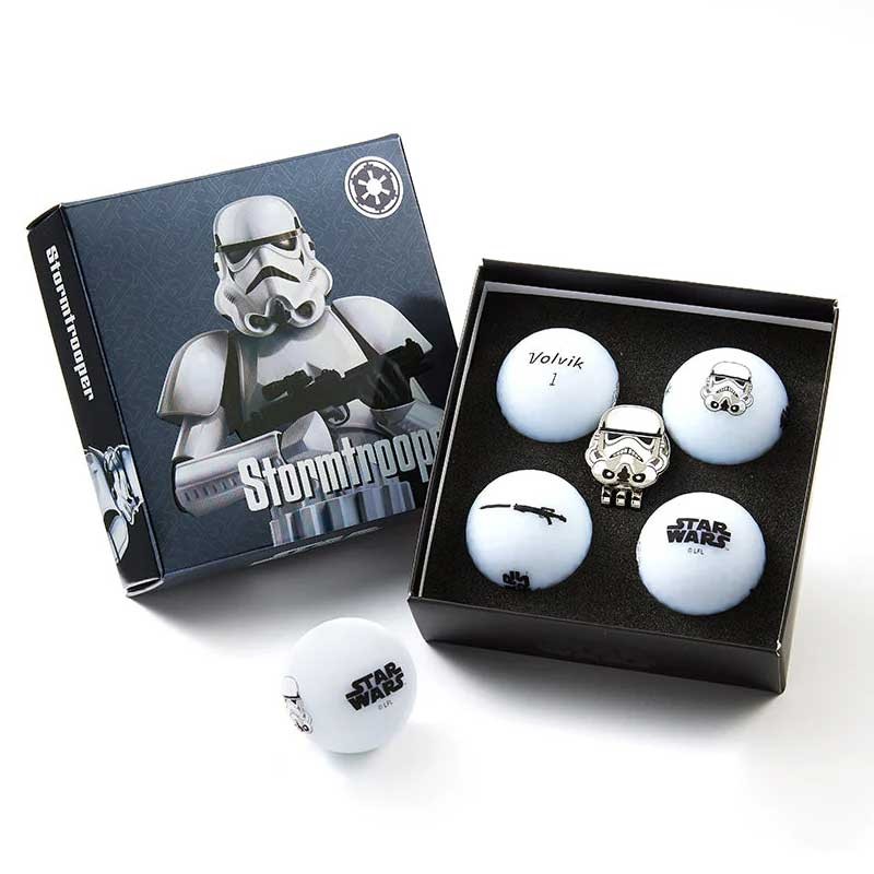 Coffret Balles de Golf Volvik Star Wars Stormtrooper - Vivid Soft
