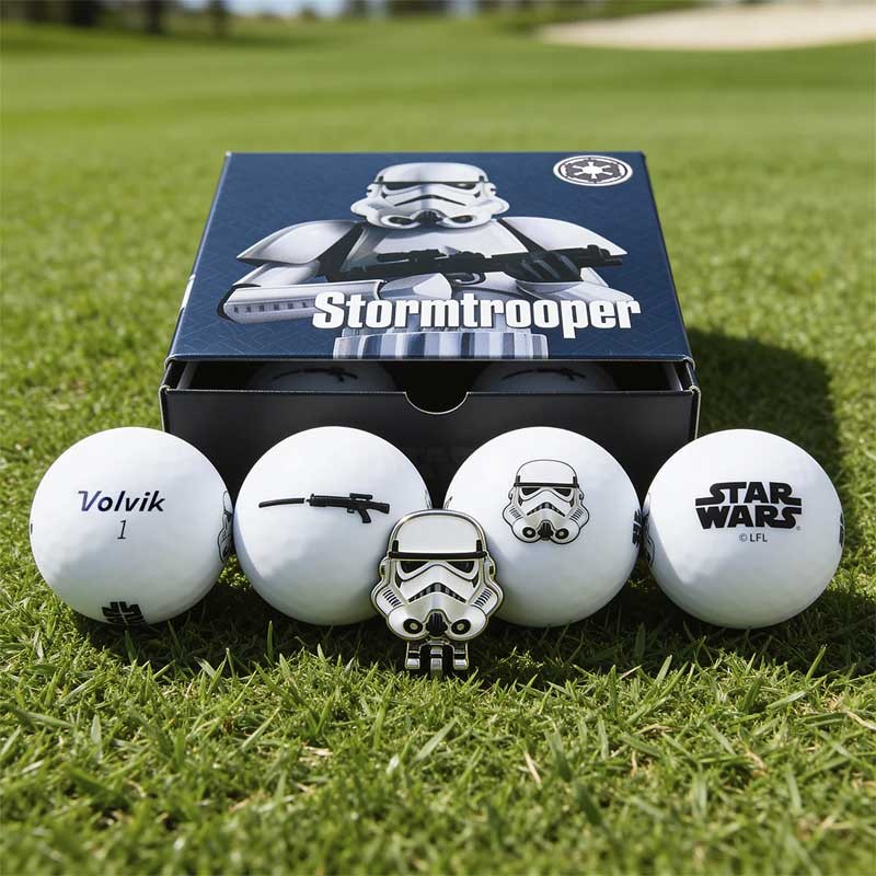 Coffret Balles de Golf Volvik Star Wars Stormtrooper - Vivid Soft
