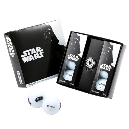 Coffret Balles de Golf Volvik Star Wars Dark Vador L | Route du Golf