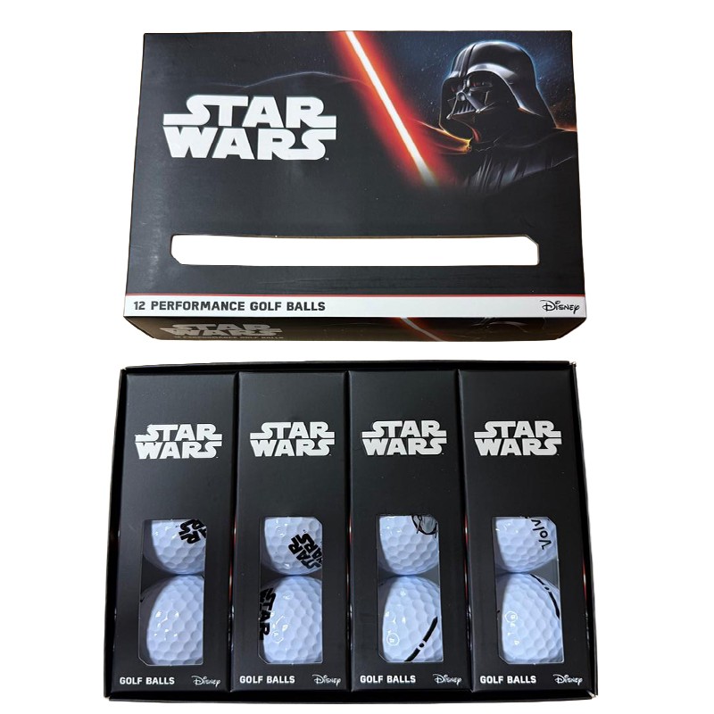Coffret Balles de Golf Volvik Star Wars Disney – 12 Balles Collector