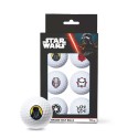 Coffret 6 Balles de Golf Volvik Star Wars Dark Side - Power Soft