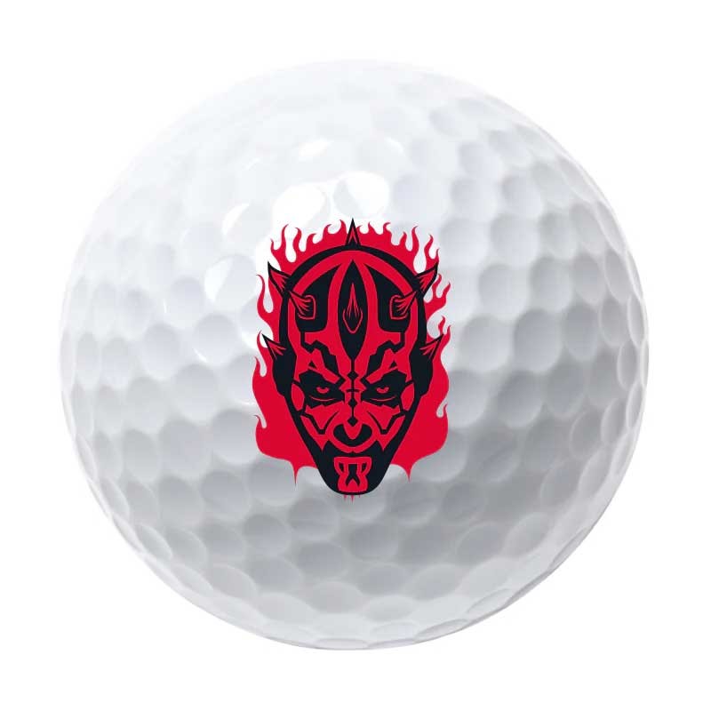 Coffret 6 Balles de Golf Volvik Star Wars Dark Side - Power Soft