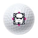 Coffret 6 Balles de Golf Volvik Star Wars Dark Side - Power Soft