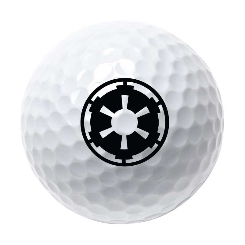 Coffret 6 Balles de Golf Volvik Star Wars Dark Side - Power Soft