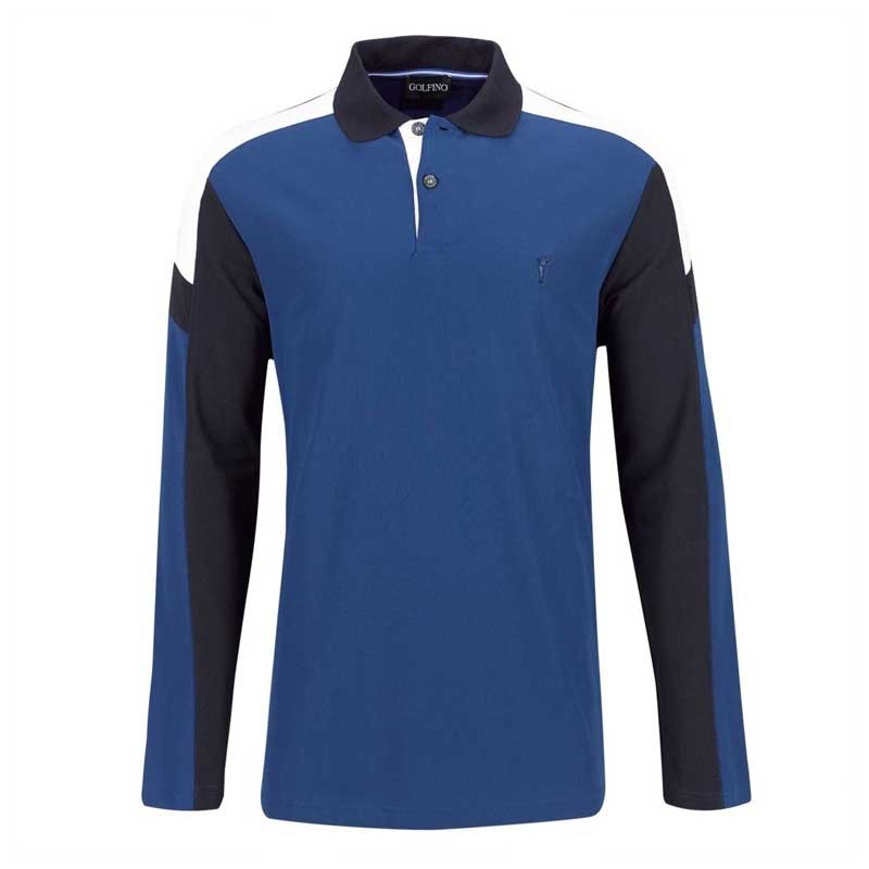 Pull Golfino PT Indigo Troyer Golf Homme – Techno Stretch