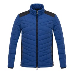 Veste Golfino The Keystone Homme – Doudoune de Golf Matelassée Bleue