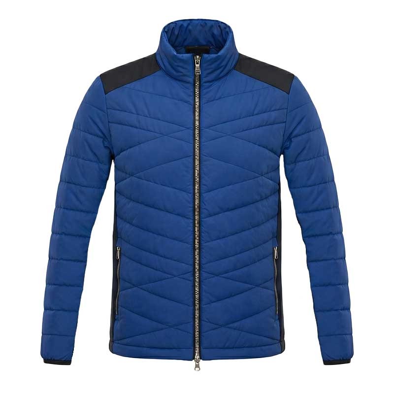Veste Golfino The Keystone Homme – Doudoune de Golf Matelassée Bleue