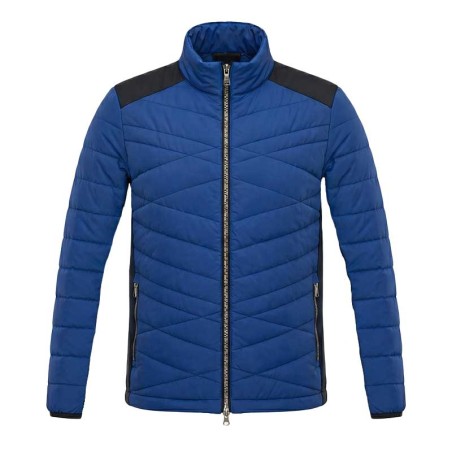 Veste Golfino The Keystone Homme – Doudoune de Golf Matelassée Bleue