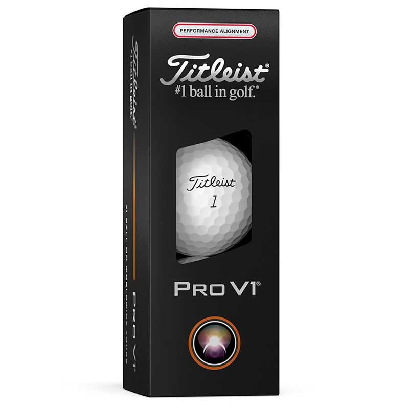 Balles de Golf Titleist Pro V1 Performance Alignement (AIM) 2025/2026