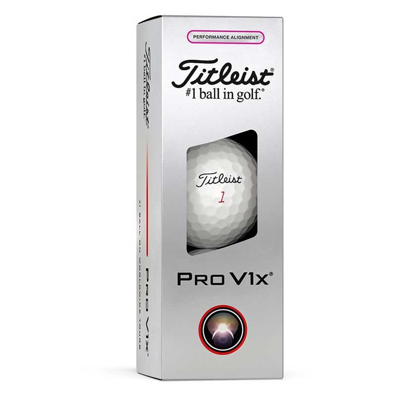 Balles Titleist Pro V1x Performance Alignement (AIM)