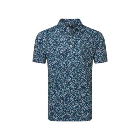 Polo FootJoy Watercolour Floral Print Pique Homme | Route du Golf